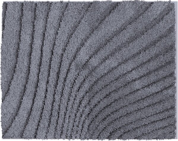 GRUND CAFFI - Koupelnová předložka antracitová Rozměr: 60x100 cm