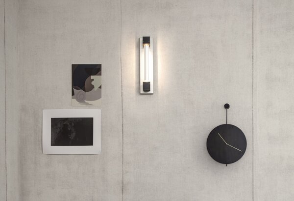Ferm Living designové nástěnné hodiny Trace
