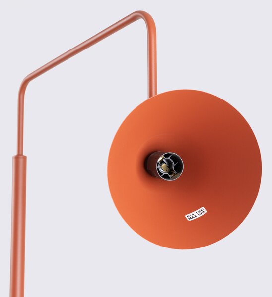 Sollux Lighting Stojací lampa NOX okrově červená
