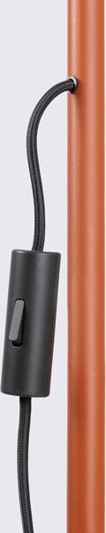 Sollux Lighting Stojací lampa NOX okrově červená