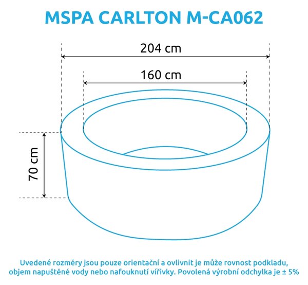 Marimex MSpa Carlton M-CA061 11400258