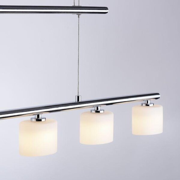 Paul Neuhaus Závěsné LED svítidlo HYDRA, 23W, d. 80 cm, 3000K Barva: Černá