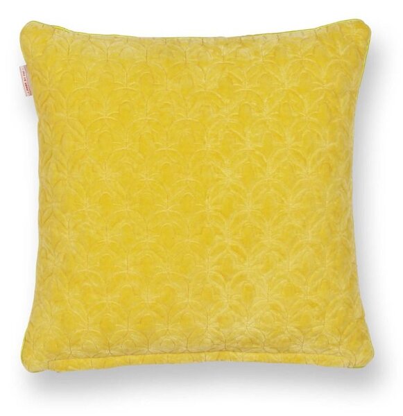 Pip Studio polštář Quilty Dreams Bright Yellow 45x45cm, žlutý