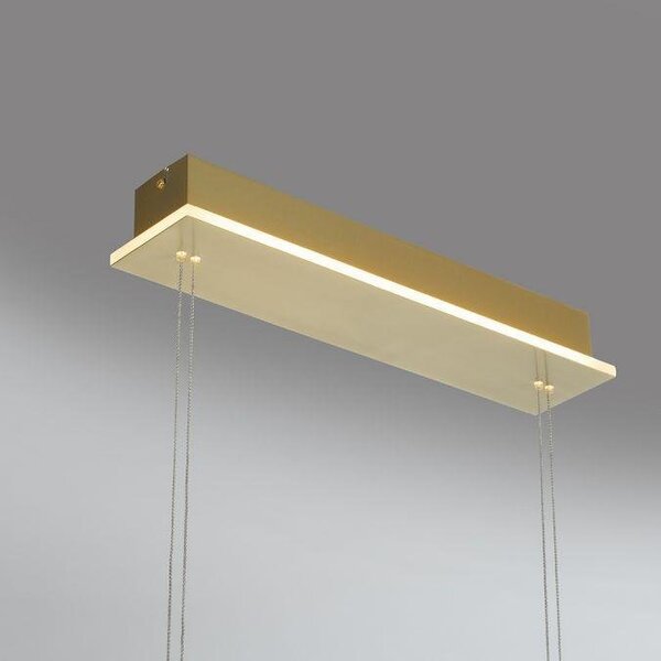 Paul Neuhaus Závěsné LED svítidlo Q-ETIENNE, 44W, d. 108,5 cm, CCT 2700-5000K Barva: Mosaz
