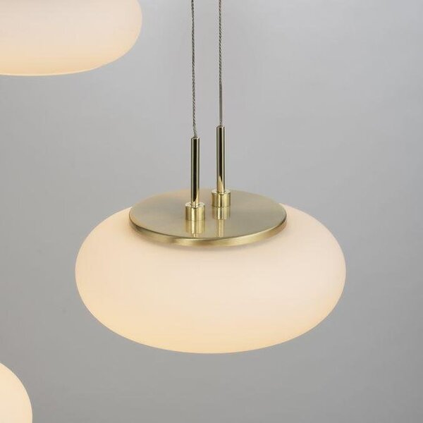 Paul Neuhaus Závěsné LED svítidlo Q-ETIENNE, 35W, ø 44 cm, CCT 2700-5000K Barva: ocel