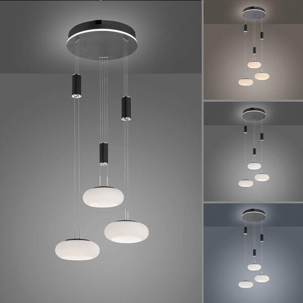 Paul Neuhaus Závěsné LED svítidlo Q-ETIENNE, 35W, d. 44 cm, CCT 2700-5000K