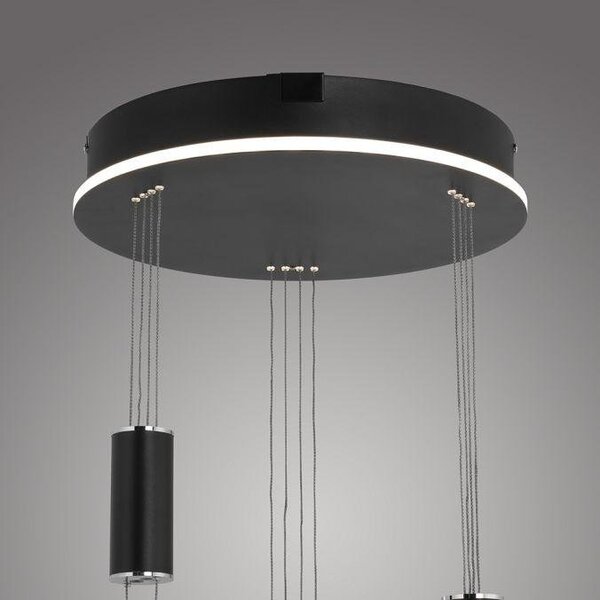 Paul Neuhaus Závěsné LED svítidlo Q-ETIENNE, 35W, d. 44 cm, CCT 2700-5000K