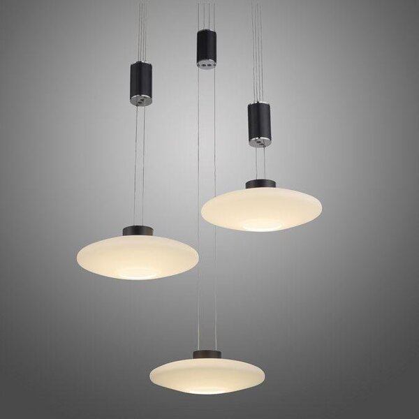 Paul Neuhaus Závěsné LED svítidlo LAUTADA, 26W, ø 56 cm, 3000K stmívatelné