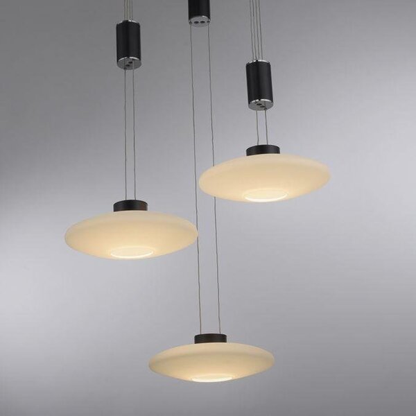 Paul Neuhaus Závěsné LED svítidlo LAUTADA, 26W, ø 56 cm, 3000K stmívatelné
