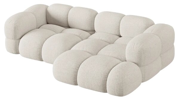 -25 % Dny MOMENTI– Cosmopolitan Design Béžová rohová pohovka Loretto 250 cm, pravá