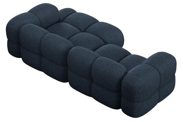 -25 % Dny MOMENTI– Cosmopolitan Design Tmavě modrá rohová pohovka Loretto 250 cm, pravá