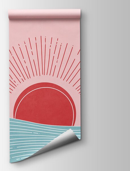 Fototapeta Východ slunce nad vodou, Abstraktní fototapety, Populární fototapety, t00720v2 - Tapeko.co.cz