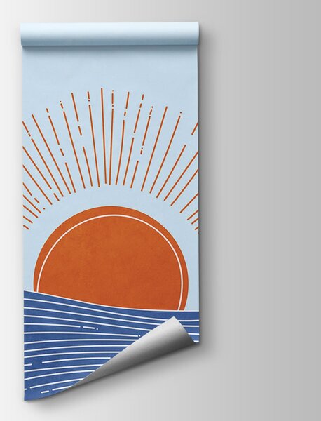 Fototapeta Východ slunce nad vodou, Abstraktní fototapety, Populární fototapety, t00720v1 - Tapeko.co.cz