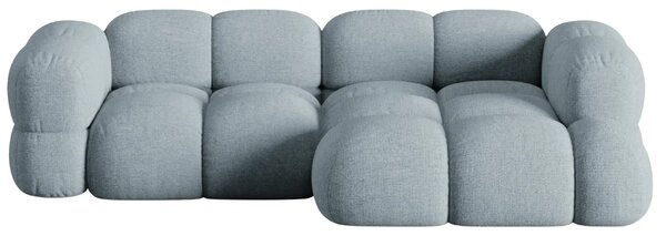 Cosmopolitan Design Světle modrá rohová pohovka Loretto 250 cm, pravá
