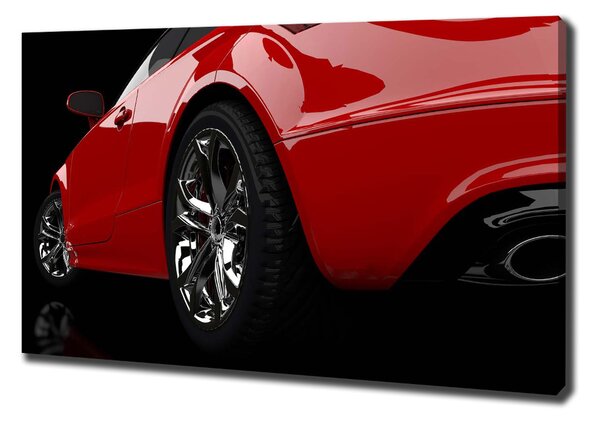 Foto obraz na plátně Červené auto oc-60704339