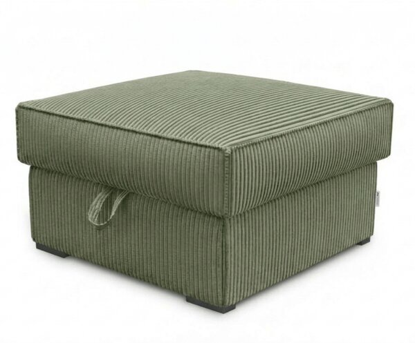 Taburet SMART COSARO s úložným prostorem 65x65 cm, mentolový