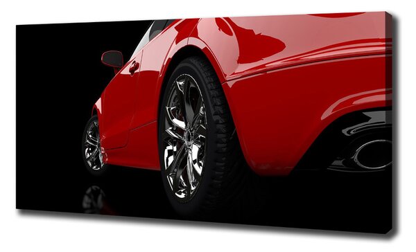 Foto obraz na plátně Červené auto oc-60704339
