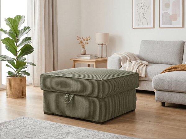 Taburet SMART COSARO s úložným prostorem 65x65 cm, mentolový