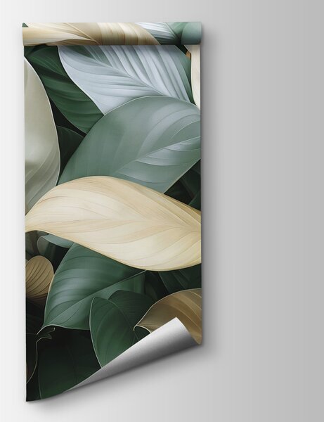 Fototapeta Přiblížení listů, 3D listové fototapety, Populární fototapety, w01587v1 - Tapeko.co.cz