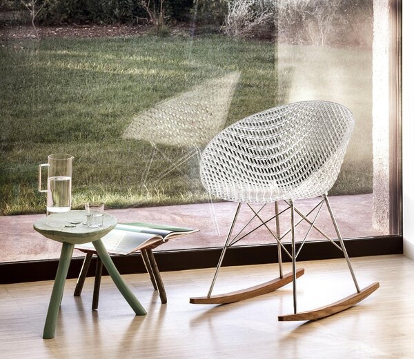 Kartell designová houpací křesla Smatrik Rocking Chair