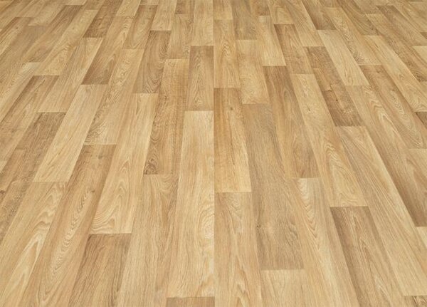 Breno PVC SUPERTEX NEW Camargue 543 - hnědé dřevo, šíře 400 cm