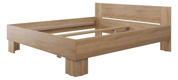 Postel NEJBY BARNABA 180x200 cm, dub sonoma DOPRODEJ