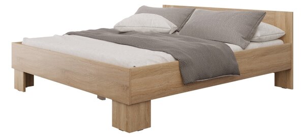 Postel NEJBY BARNABA 180x200 cm, dub sonoma DOPRODEJ