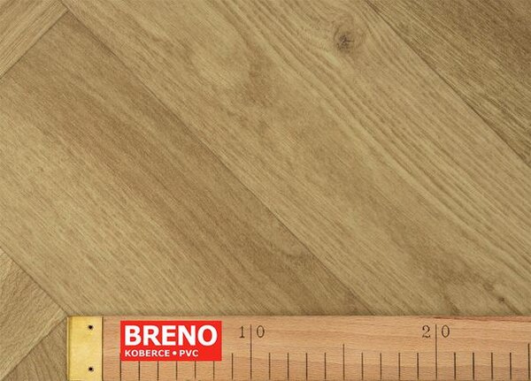 Breno PVC SUPERTEX NEW Giuliano 559 - dekor parket, šíře 200 cm