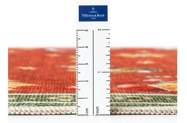 Červený/zelený běhoun s vánočním motivem 80x200 cm Toy's Delight Nostalgic Noel Red Green – Villeroy&Boch