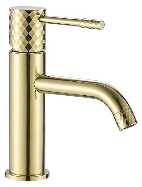 Rea Lungo Diamond, umyvadlová baterie h-185, zlatá lesklá, REA-B8993