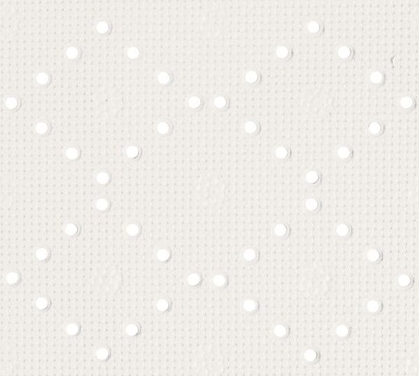 Spirella protiskluzová podložka do vany ALASKA, bílá, PVC, 71 x 36 cm