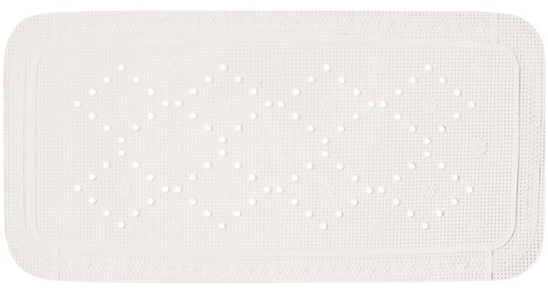 Spirella protiskluzová podložka do vany ALASKA, bílá, PVC, 71 x 36 cm