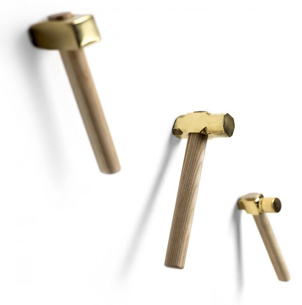 Mogg designový set 3 nástěnných věšáků Bastaaa