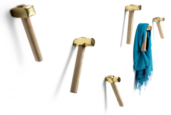 Mogg designový set 3 nástěnných věšáků Bastaaa