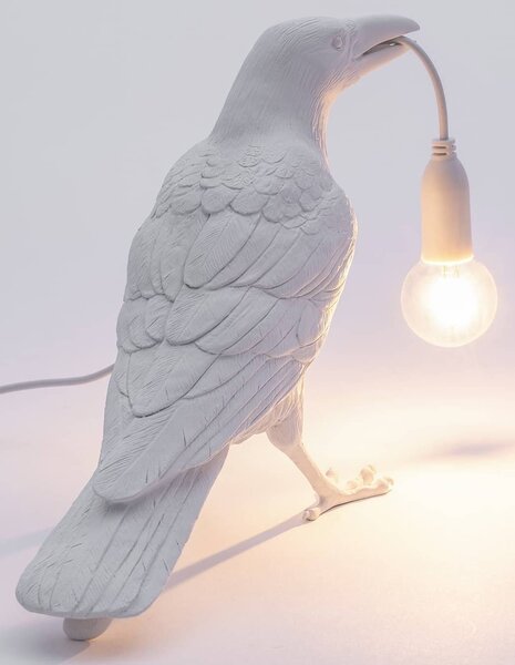 Seletti designové stolní lampy Bird Lamp Waiting