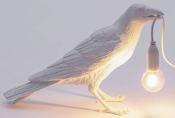 Seletti designové stolní lampy Bird Lamp Waiting