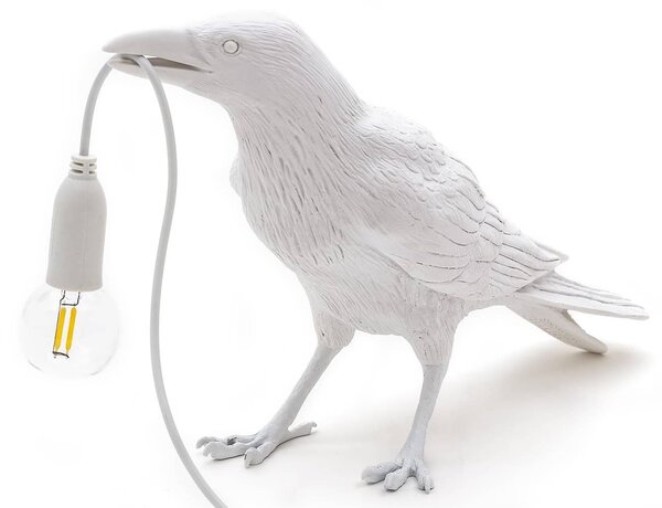 Seletti designové stolní lampy Bird Lamp Waiting