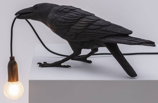 Seletti designové stolní lampy Bird Lamp Playing