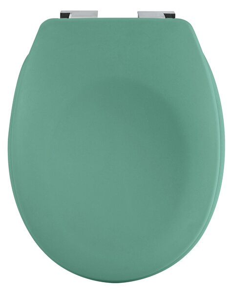 Spirella WC prkénko NEELA, soft-close, matné zelené, duroplast