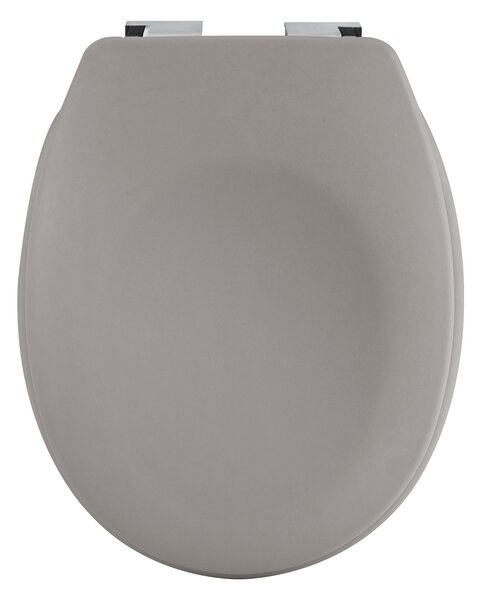 Spirella WC prkénko NEELA, soft-close, matné šedo-hnědé, duroplast
