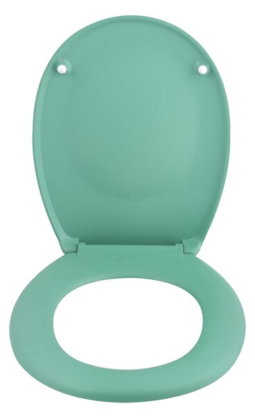 Spirella WC prkénko NEELA, soft-close, matné zelené, duroplast