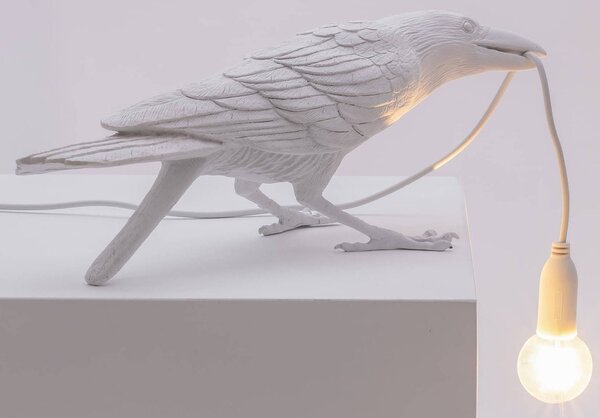 Seletti designové stolní lampy Bird Lamp Playing