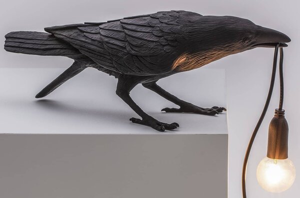 Seletti designové stolní lampy Bird Lamp Playing