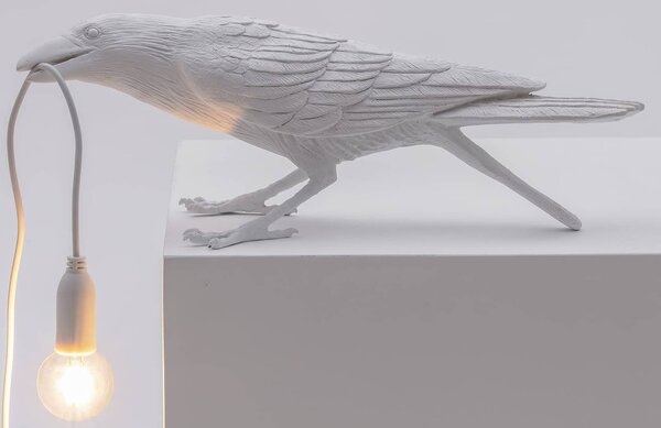 Seletti designové stolní lampy Bird Lamp Playing