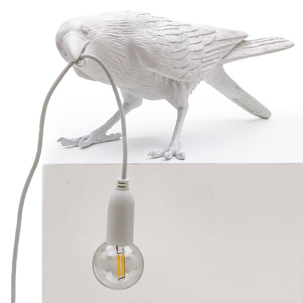Seletti designové stolní lampy Bird Lamp Playing