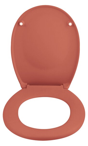 Spirella WC prkénko NEELA, soft-close, matná terakota, duroplast