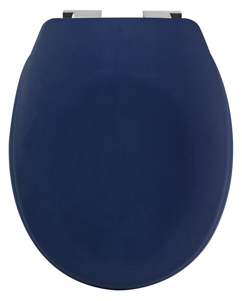 Spirella WC prkénko NEELA, soft-close, matné tmavě modré, duroplast