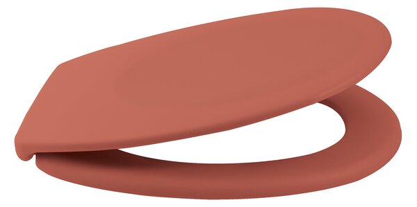 Spirella WC prkénko NEELA, soft-close, matná terakota, duroplast