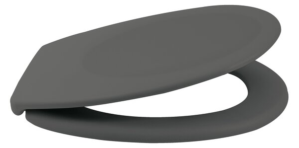 Spirella WC prkénko NEELA, soft-close, matné šedé, duroplast