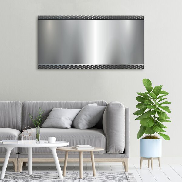 Moderní obraz canvas na rámu Kovové pozadí oc-61808424